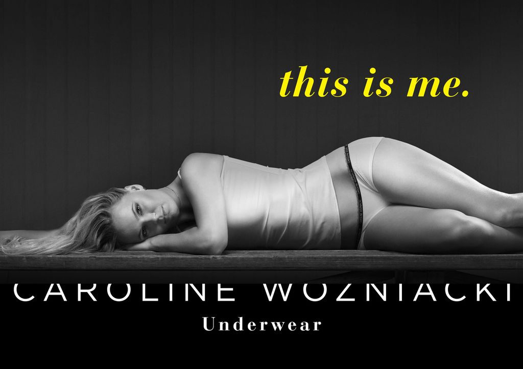 Caroline Wozniacki v zapeljivem spodnjem perilu
