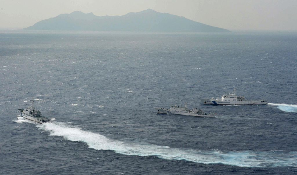 Kitajske ladje spet v bližini spornih otokov