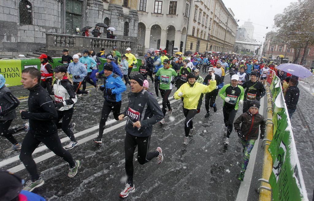 Ljubljanski maraton: Rekreativno je vrhunsko