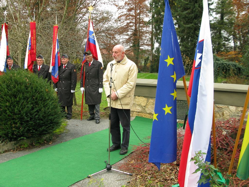 Breza komandanta Staneta na Vrtu spominov in tovarištva