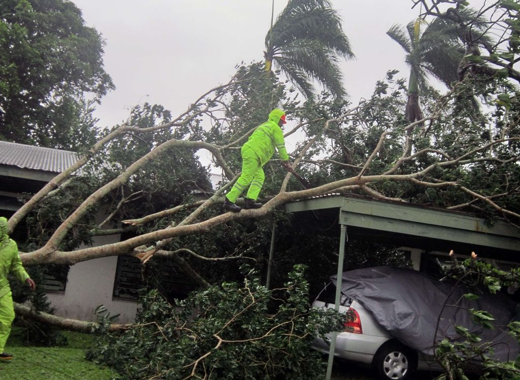 Ciklon Evan pustoši po Fidžiju
