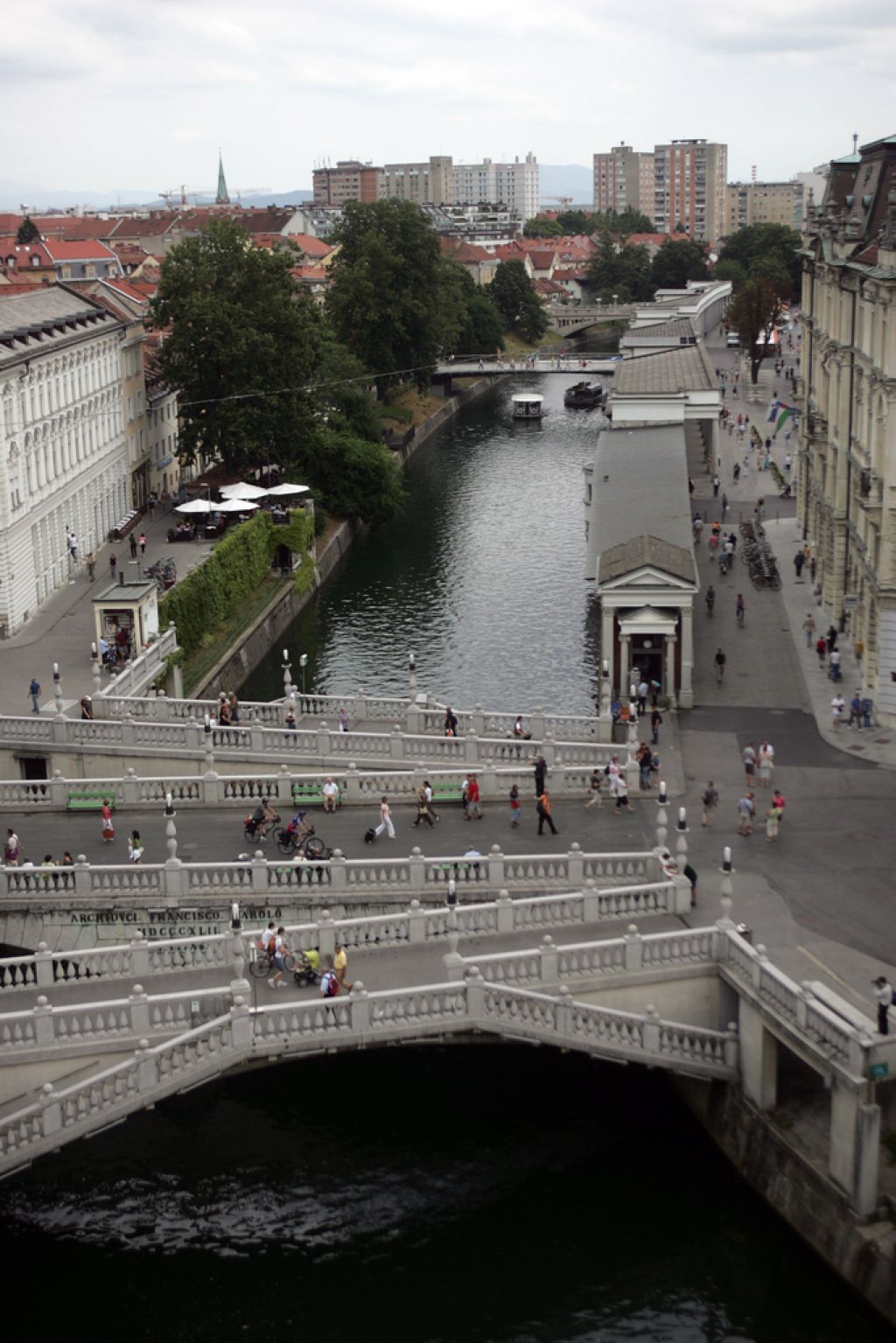 Ljubljanski mostovi in brvi še naprej brez zgodb