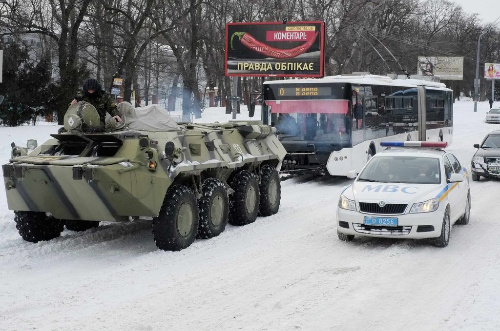 Rusijo in Ukrajino zajelo »stoletno snežno neurje«
