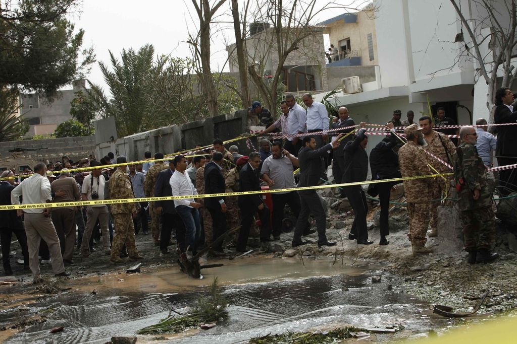 Eksplozija pred francosko ambasado v Tripoliju