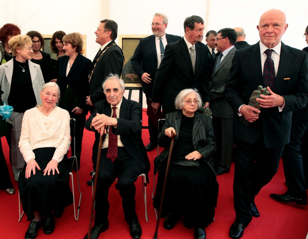 &Scaron;tefka Drolc in Jurij Gustinčič častna Ljubljančana