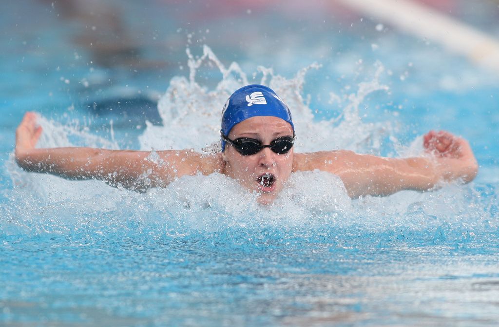 DP v plavanju: Sagmeisterova v zadnjih 50 metrih ugnala Klinarjevo