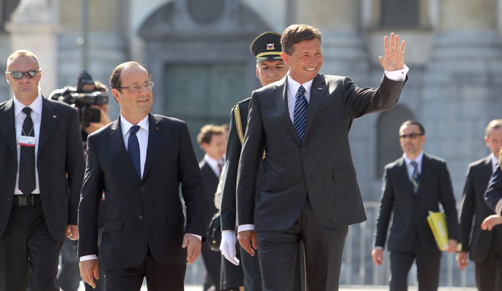 Pahor sprejel avstrijskega predsednika Fischerja