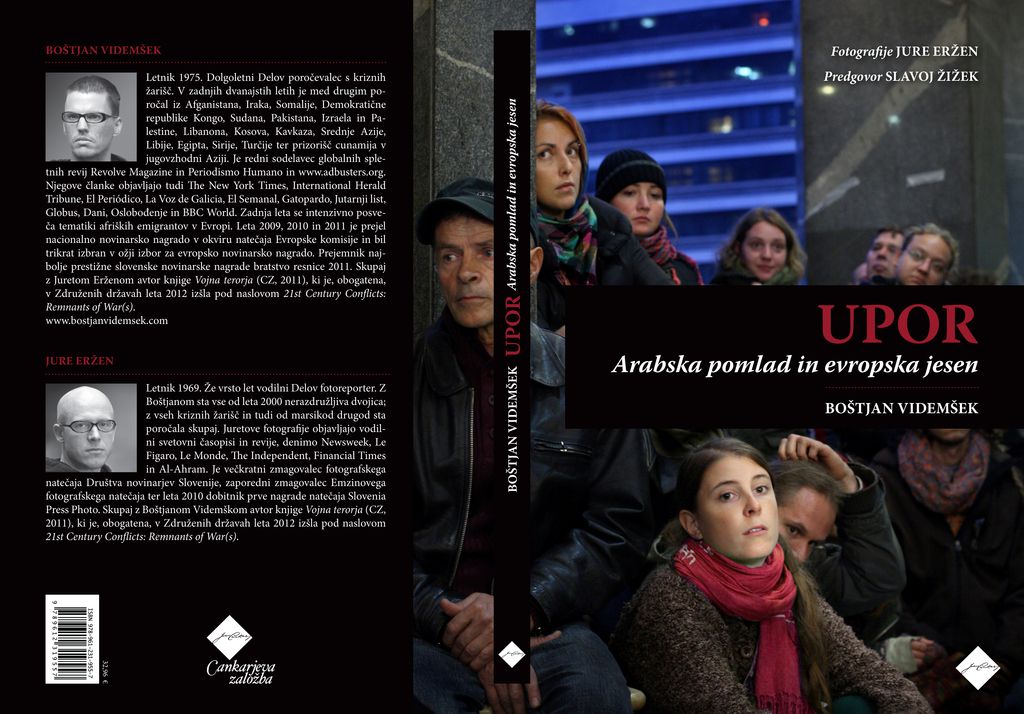 Podarili smo knjige Upor: Arabska pomlad in evropska jesen