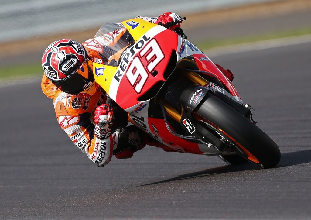 MotoGP: Marquez v Silverstonu s prvega štartnega mesta