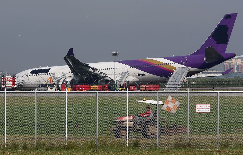 Letalska nesreča v Bangkoku