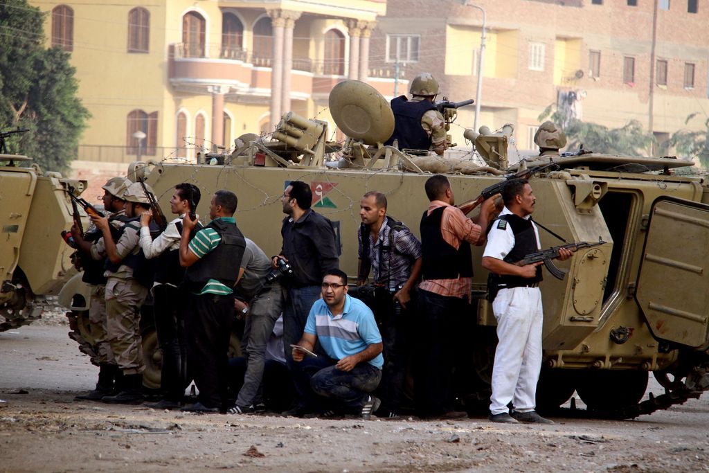 Egiptovska vojska znova posredovala proti islamistom