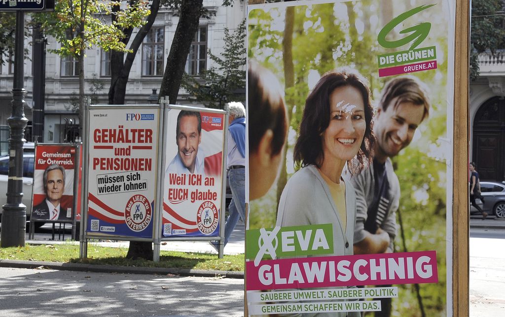 Avstrijske volitve: Vse barve avstrijske mavrice