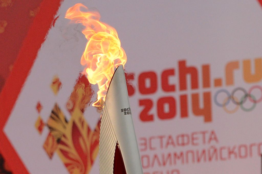 Na poti v Kremelj je plamenica ugasnila