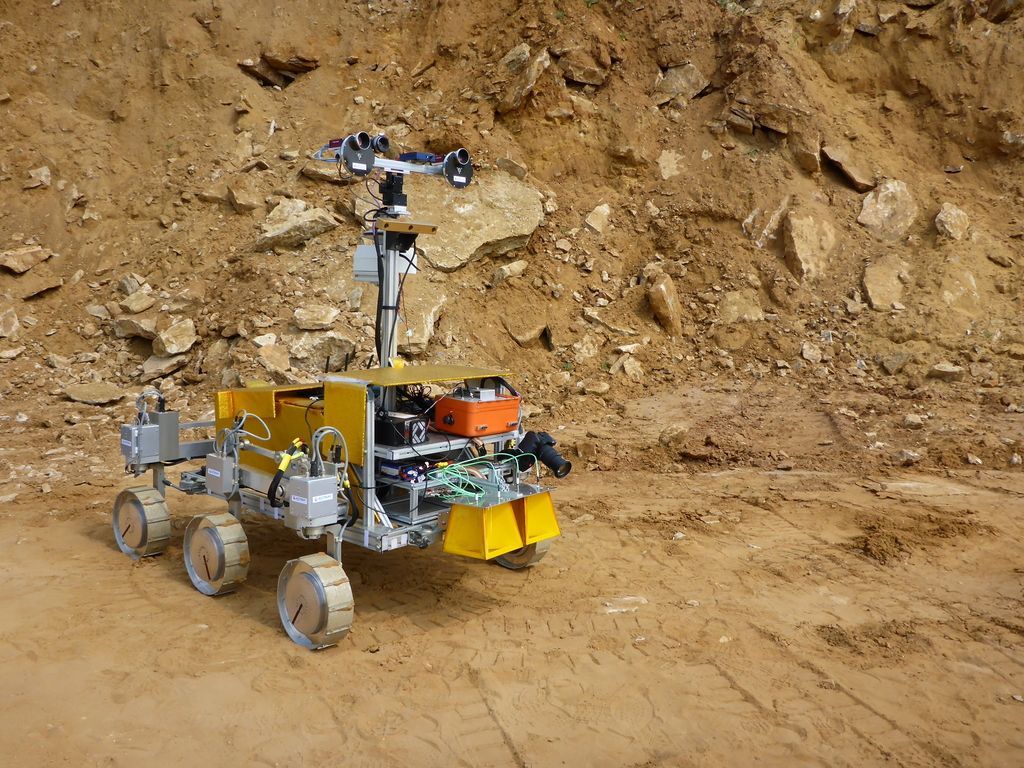 Preizkus roverja za ExoMars