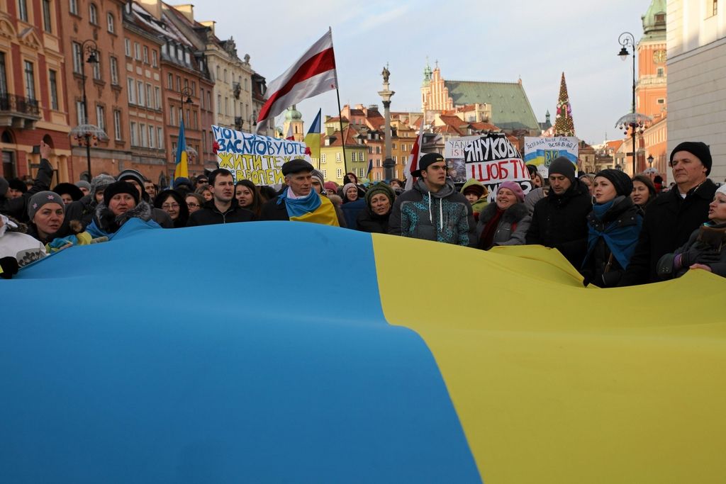 Na kijevskih ulicah znova na deset tisoče protestnikov