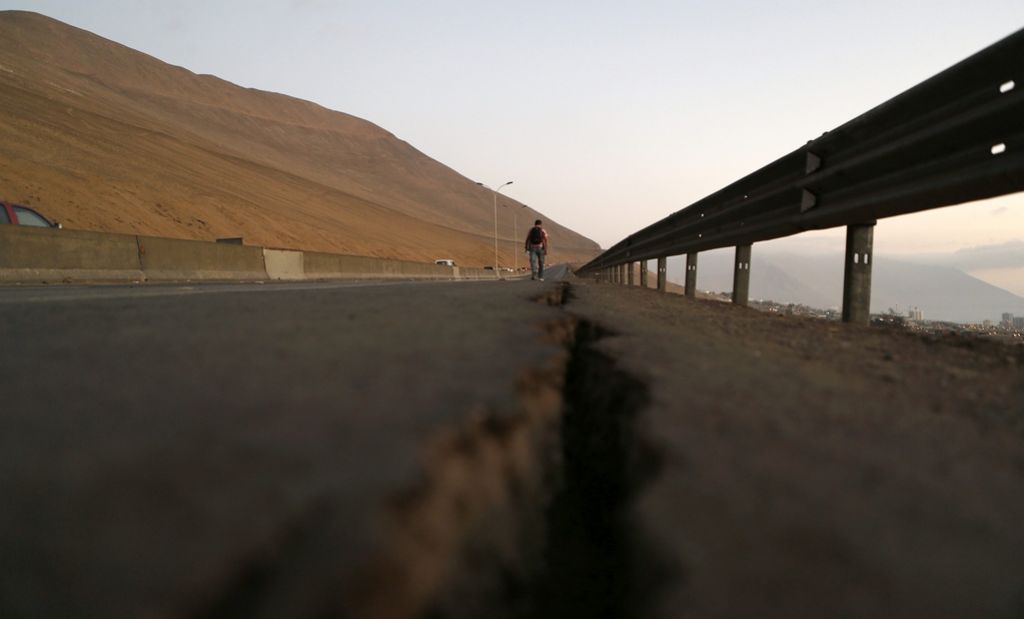 Čile stresel še en močan potres
