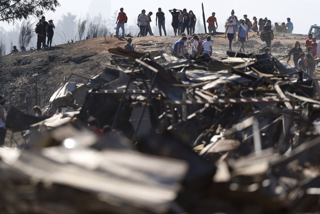 Valparaiso: žrtev požara vse več