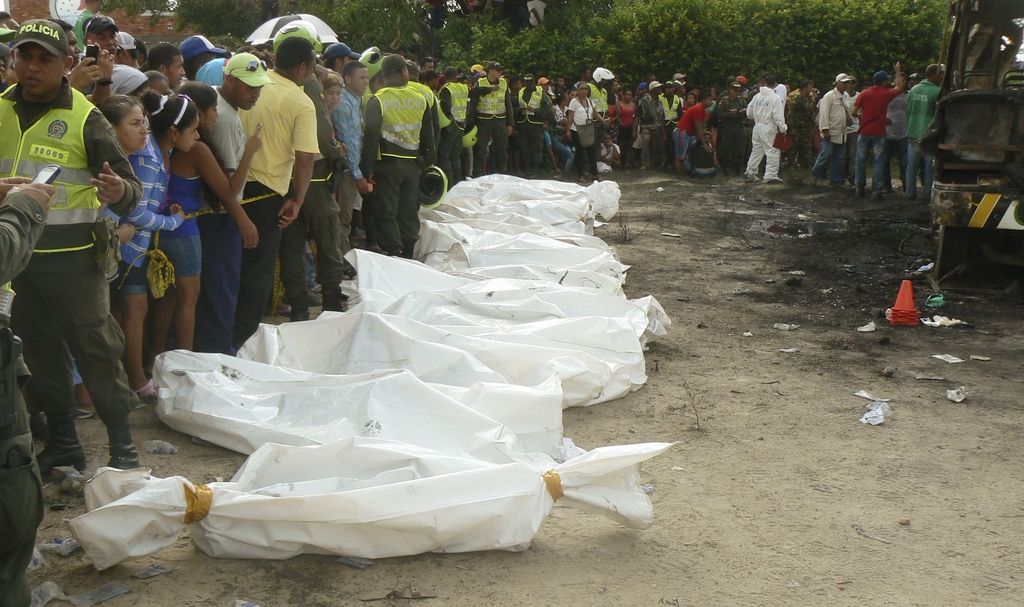 V hudi prometni nesreči v Kolumbiji umrlo 32 otrok