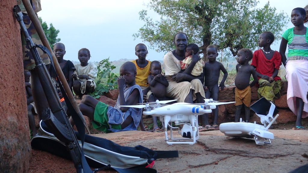 Z droni nad skrito vojno  v Sudanu
