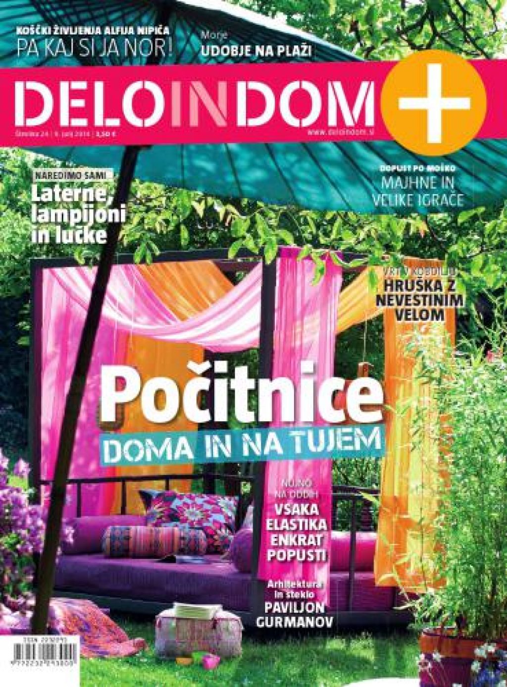 Iz nove &scaron;tevilke revije Deloindom+: Duhovitost, ujeta s čopičem