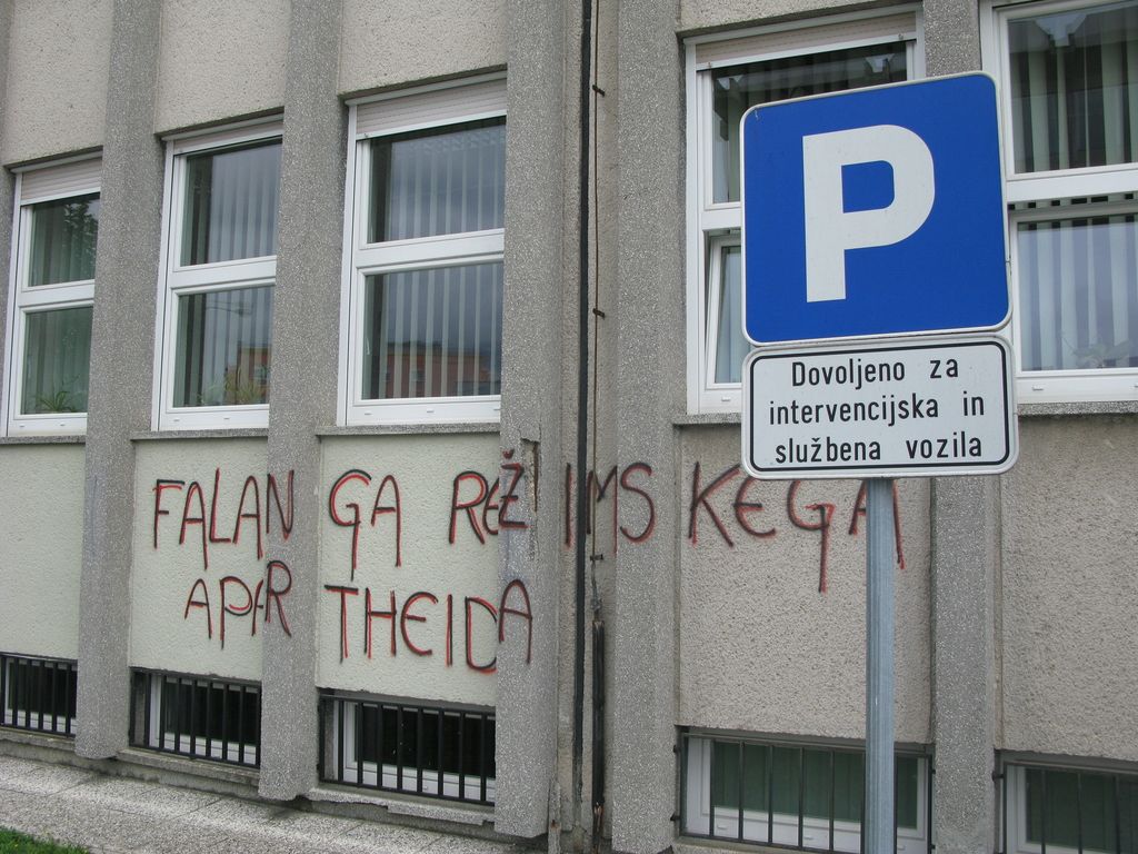 Grafitomanija v Kranju ne poneha
