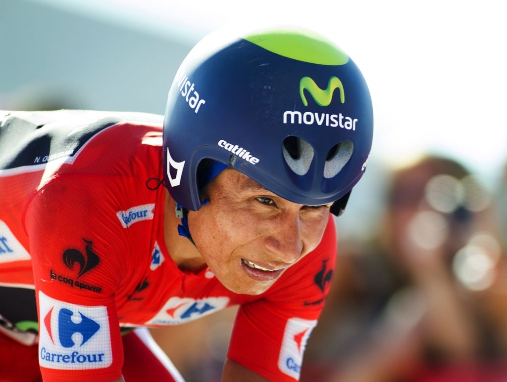 Vuelta: Quintana po novem padcu odstopil, v rdečem Contador