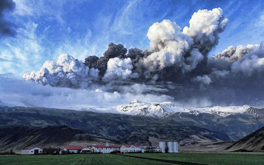 Spektakularno prebujanje islandskih ognjenikov