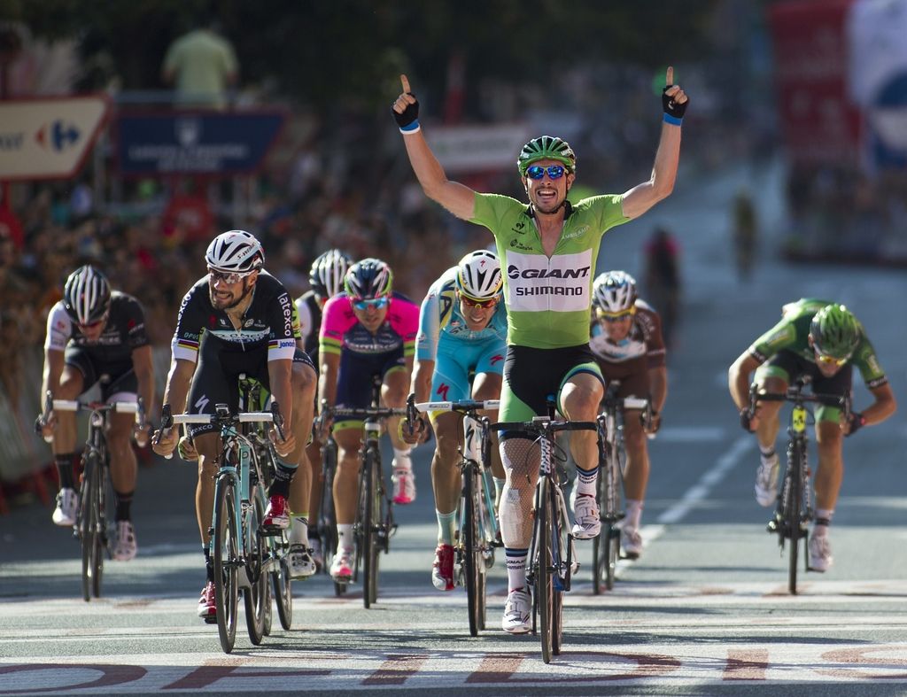 Vuelta: Degenkolb najmočnejši v ciljnem šprintu