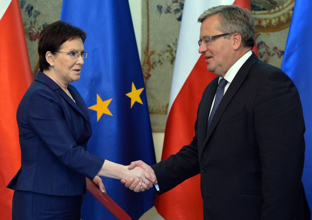Poljsko vlado bo vodila  Ewa Kopacz
