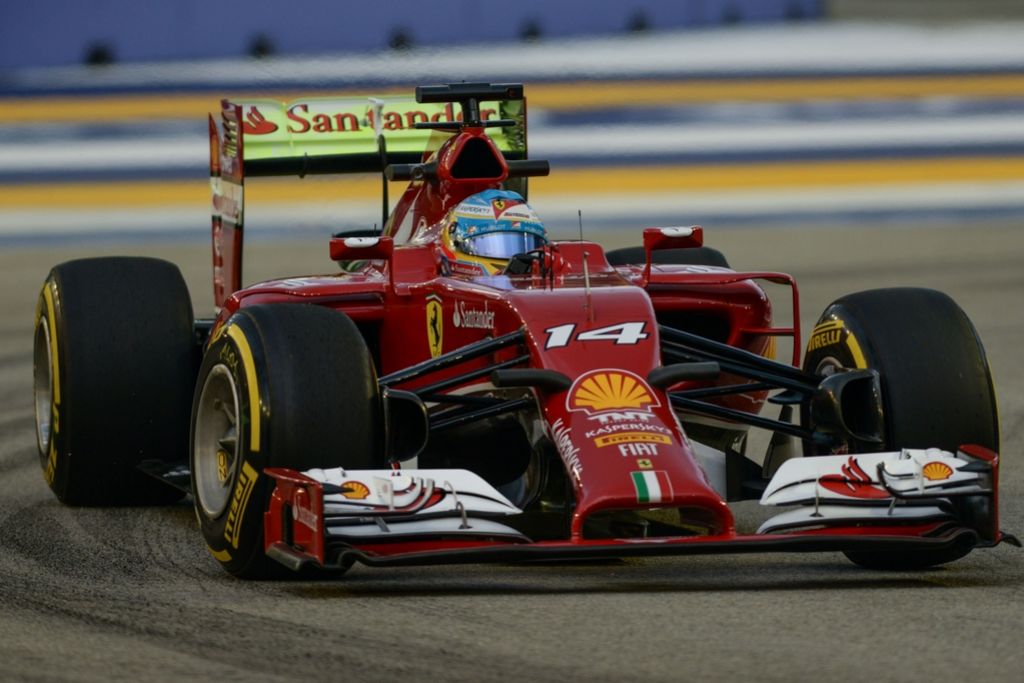 F1: Alonso najhitrejši na zadnjem treningu v Singapurju