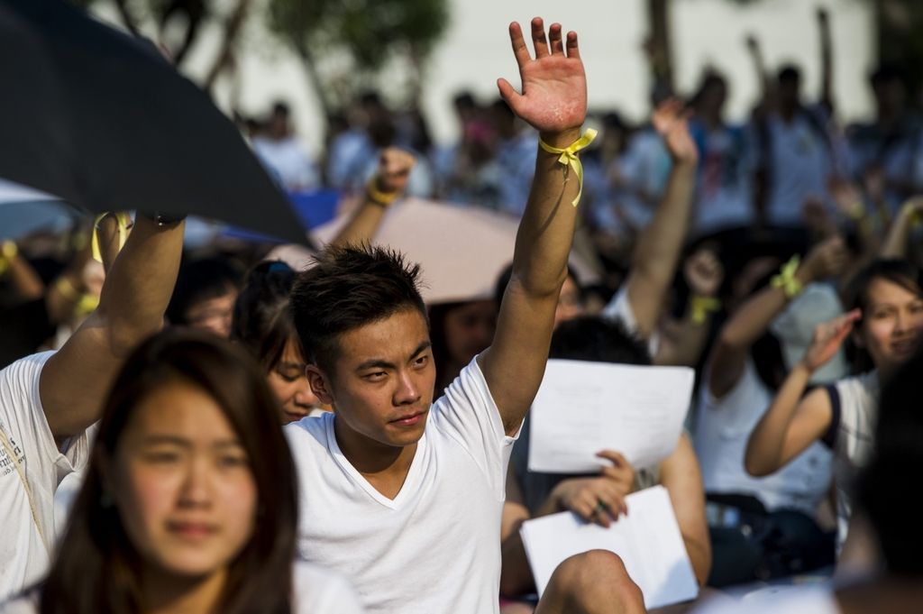 Hongkonški študentje zahtevajo več demokracije