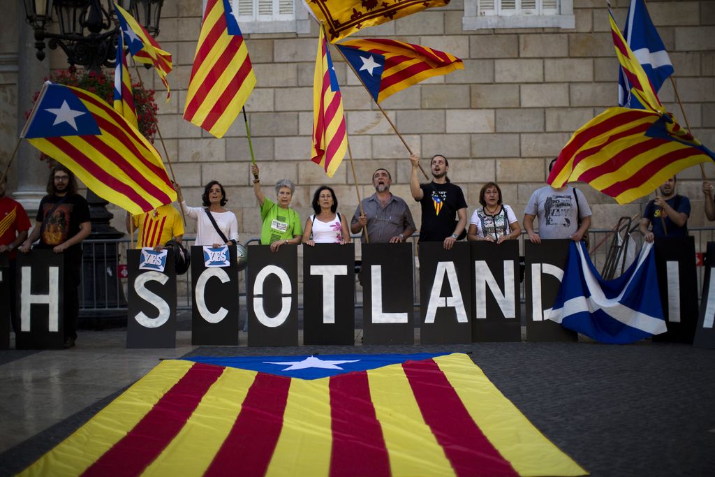 Svet na prepihu: Katalonska pot