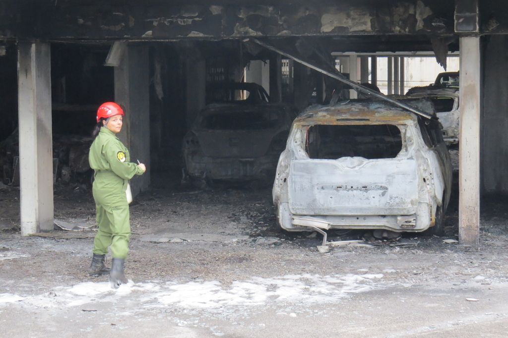 V Trebnjem zaradi velikega požara evakuirali 70 ljudi