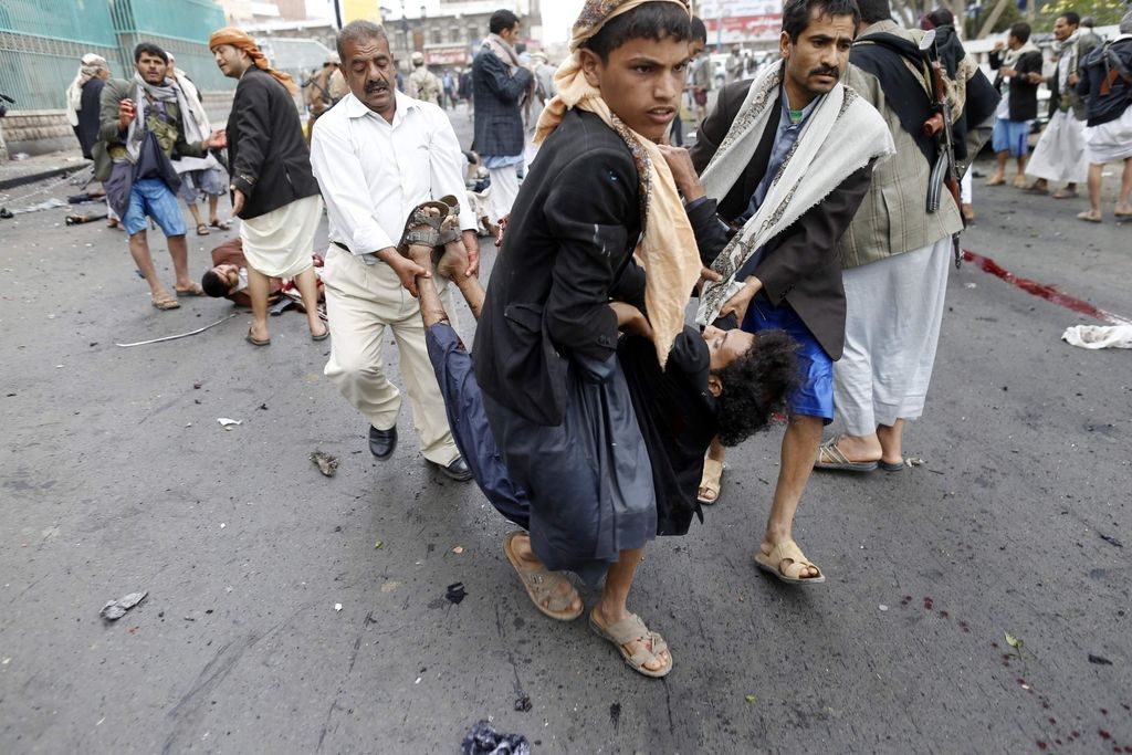 Glavno mesto Jemna pretresel bombni napad