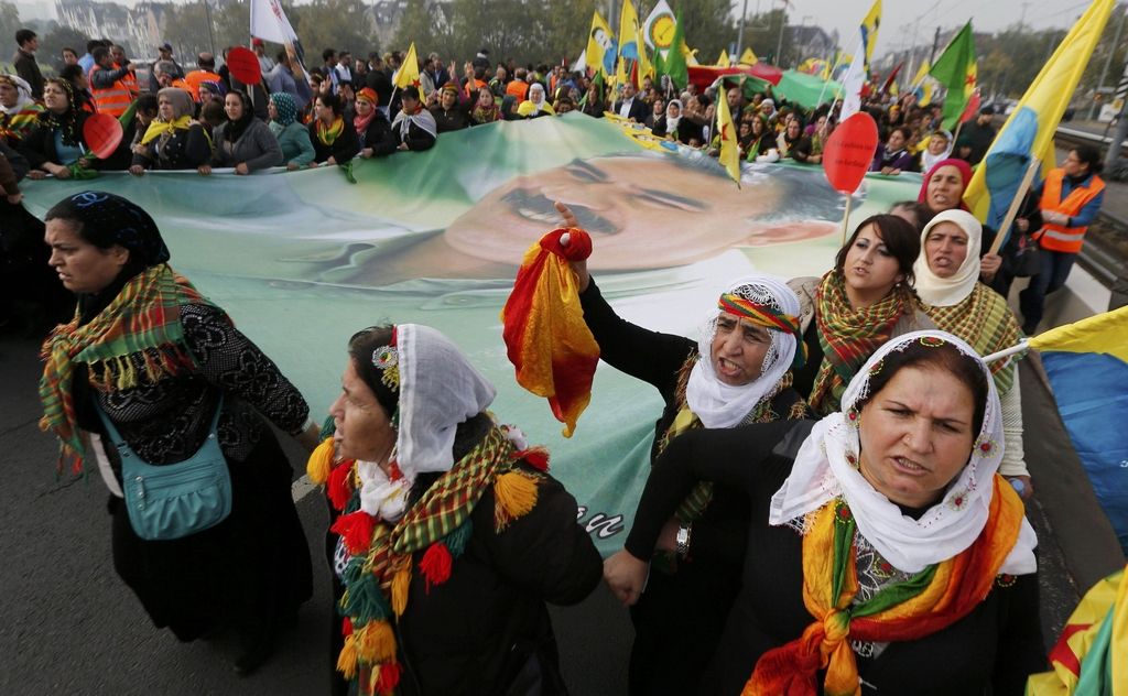 Po Evropi protesti v podporo Kurdom