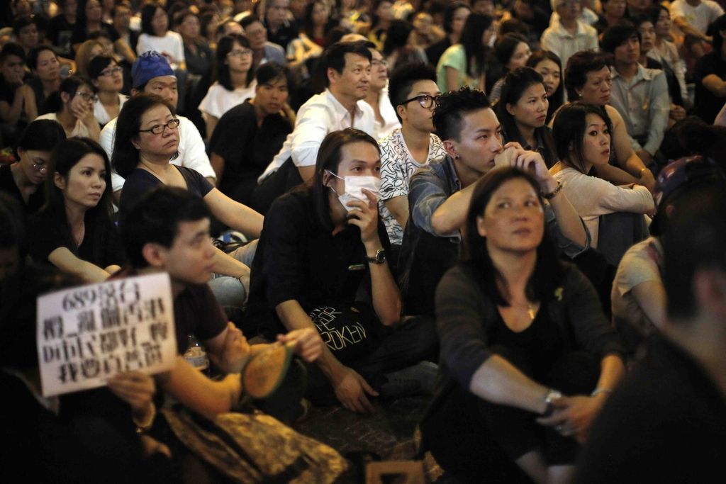 Hongkonški protestniki: Vlada mora poslušati glasove z ulic