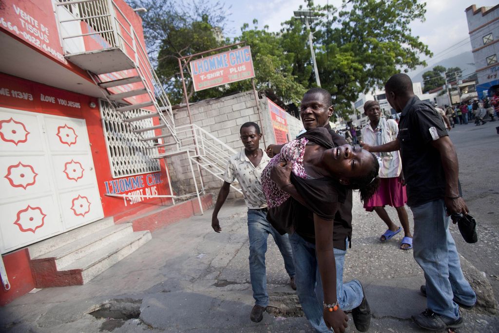 Na Haitiju obstaja le danes, boj za danes