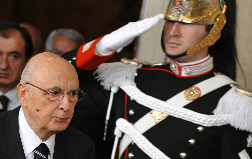 Odstopil italijanski predsednik Napolitano