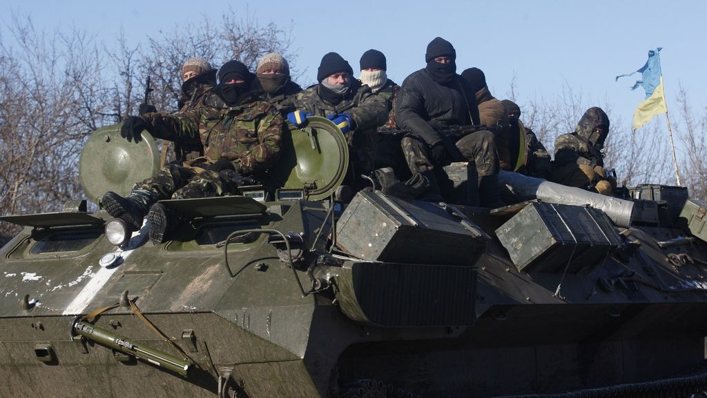 Porošenko: Ukrajinske sile zapuščajo Debalcevo
