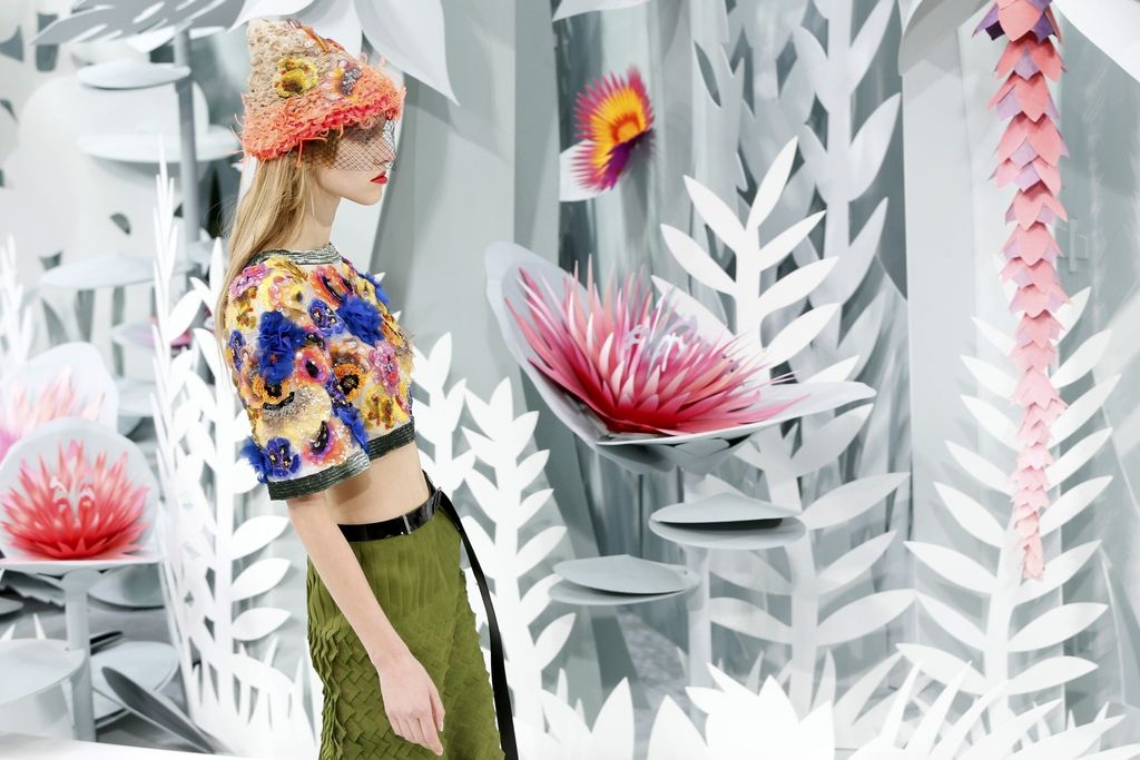 Cvetlični oklep Karla Lagerfelda