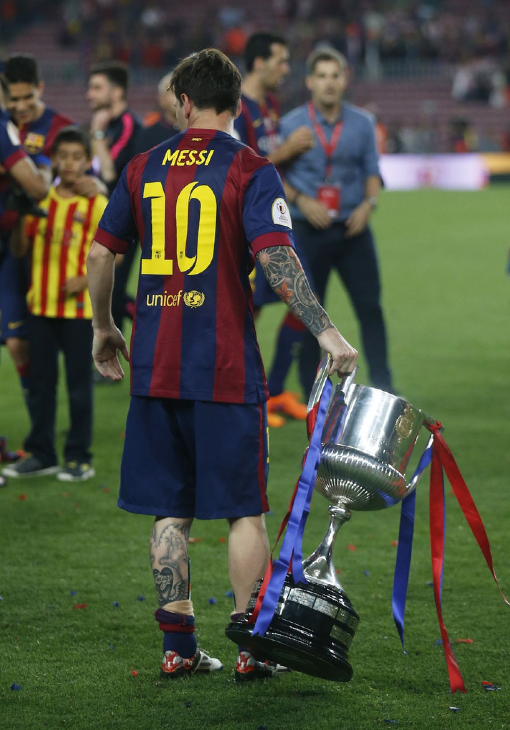 VIDEO: genialni Messijev gol za še eno slavje Barcelone