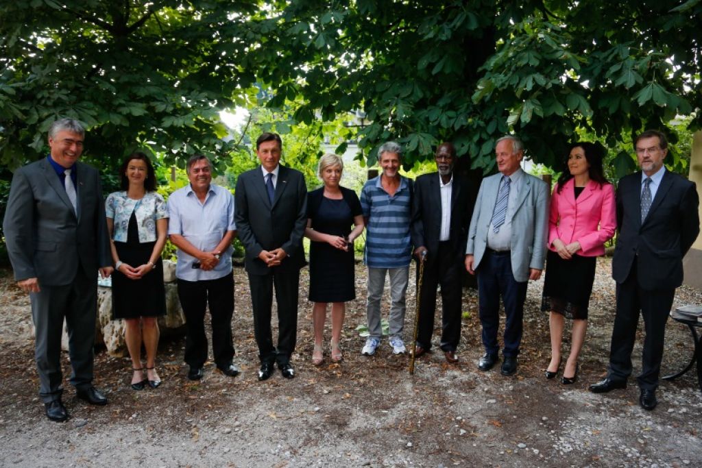 Pahor čestital nagrajencema Dragu Jančarju in Tomu Križnarju