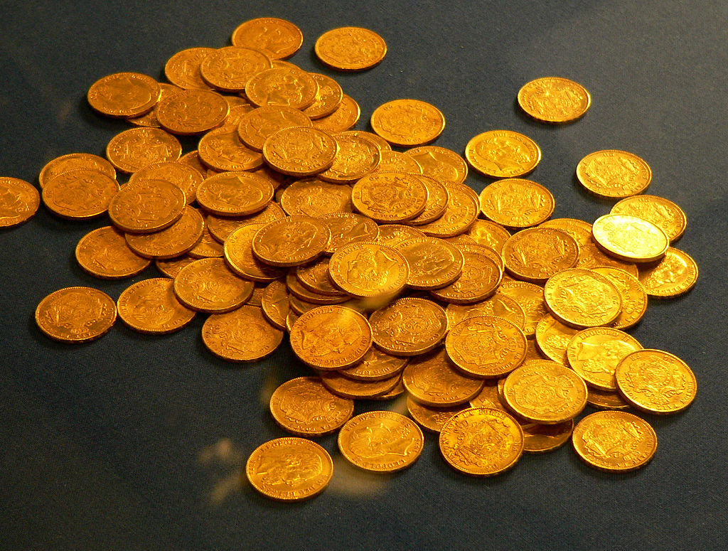 In Deutschland wurden Goldmünzen aus den Goldreserven der Nazis entdeckt