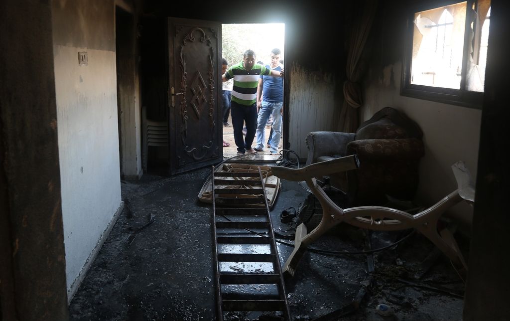 Pri požigu hiše na Zahodnem bregu umrl dojenček  