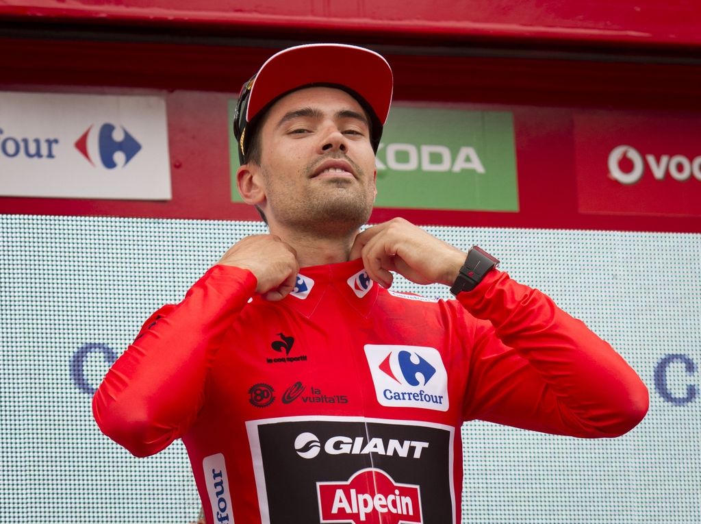 Vuelta: Dumoulinu kronometer in rdeča majica