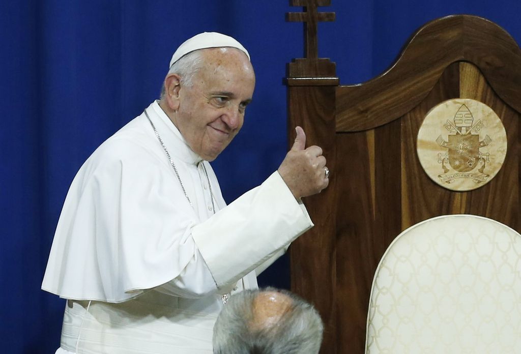 Papež prispel v nemirno Srednjeafriško republiko
