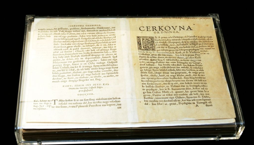 Praznujemo dan reformacije in rojstva slovenskega knjižnega jezika