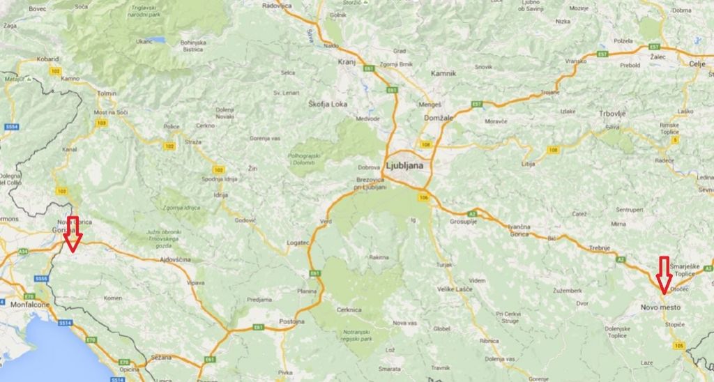 Potresni sunek povzročil tudi materialno škodo