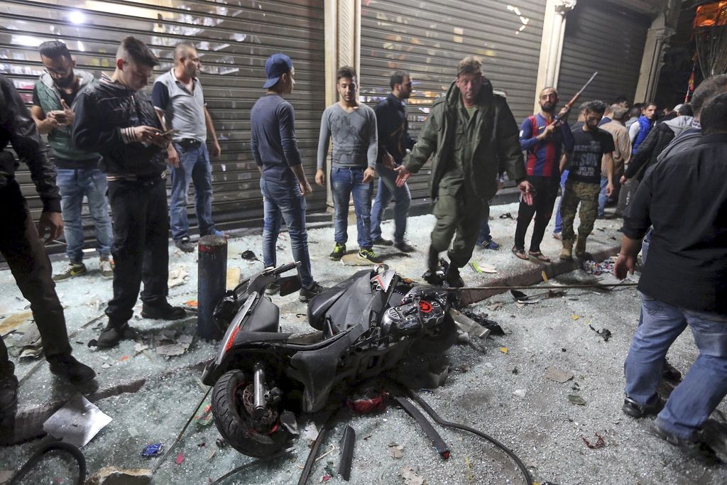 Smrtonosni bombi v Bejrutu, številni mrtvi