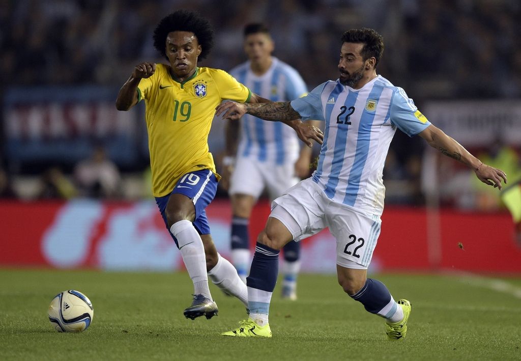 Južnoameriške kvalifikacije: derbi Argentine in Brazilije brez zmagovalca